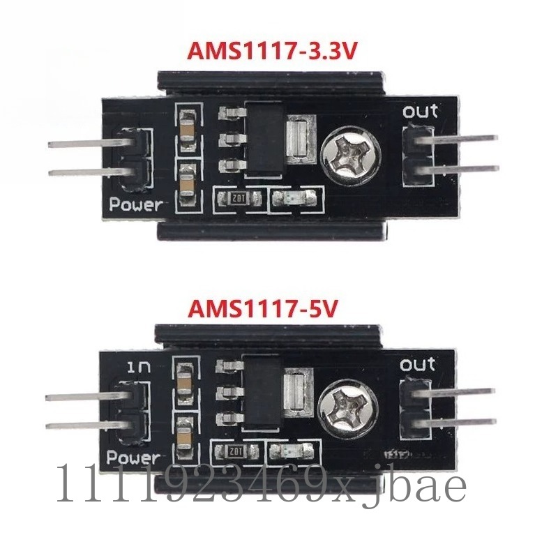 Ams1117 Module - AMS1117 DC-DC 3.3V/5V ısı emicili güç