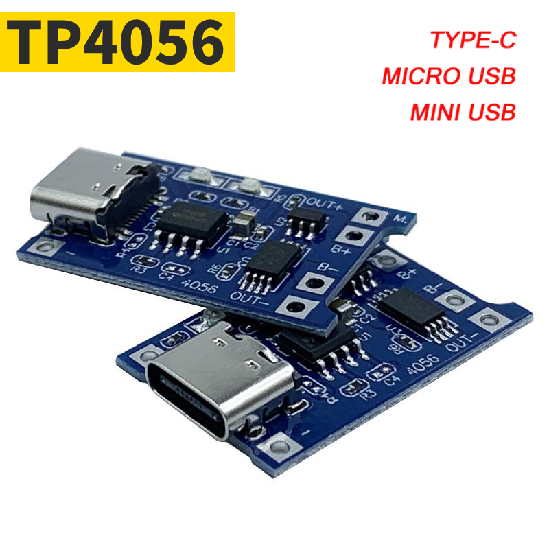 Tp4056 Module - TP4056 Koruma Özellikli Çift Fonksiyonlu 5V