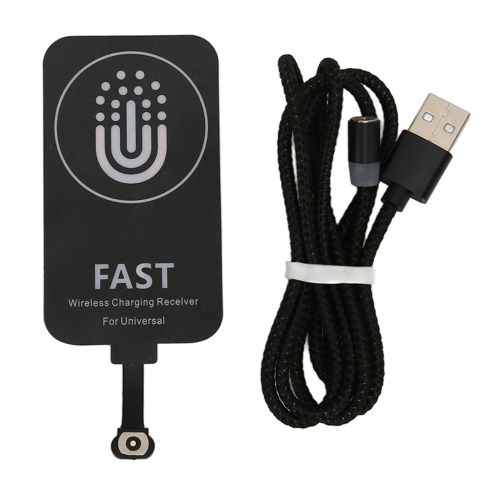 Micro Usb Cable - Taşınabilir Kablosuz Şarj Adaptörü Alıcısı 10