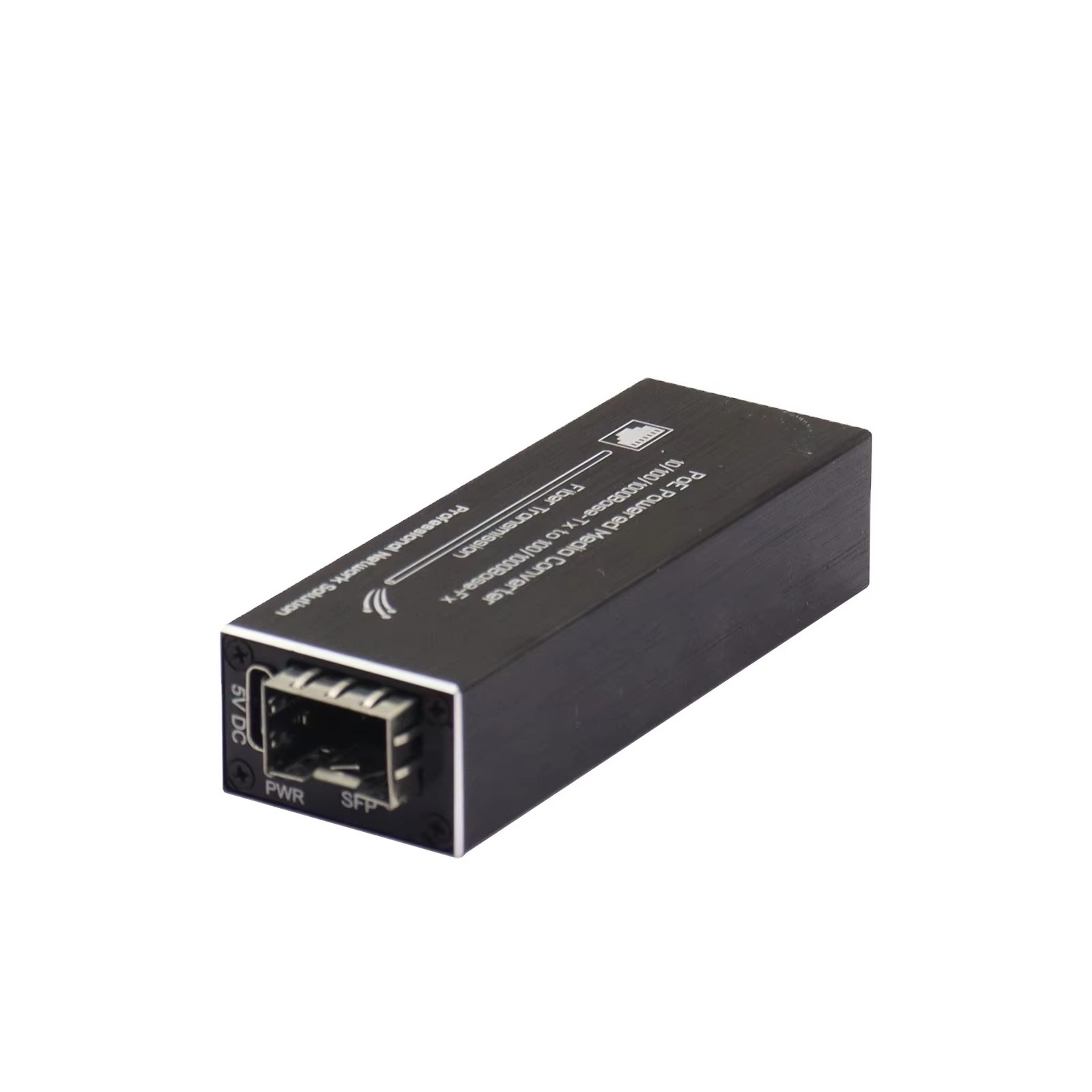 Dc Dc Converter - 10/100/1000Mbps Ethernet - SFP PoE Fiber