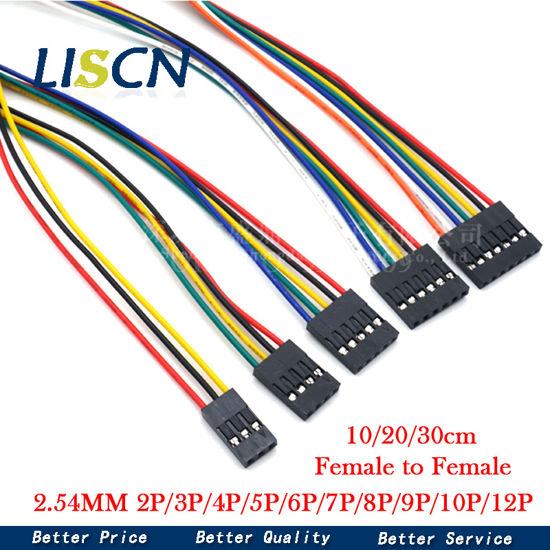 Jumper Wire Kit - 5 adet 2.54 tel 2.54MM Dupont