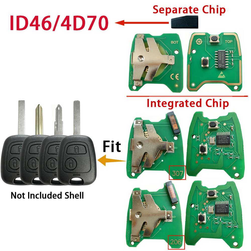 4D70 / ID46 Çip PCB 433Mhz, Ci - Proto Board incelemesi ve fiyatı