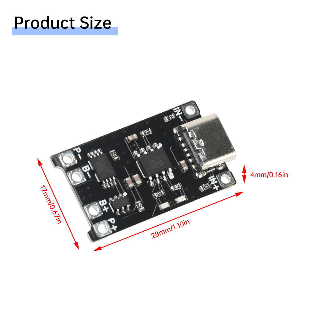 5 adet Tip C DC 4-8V TP4056 Li - Tp4056 Module incelemesi ve fiyatı