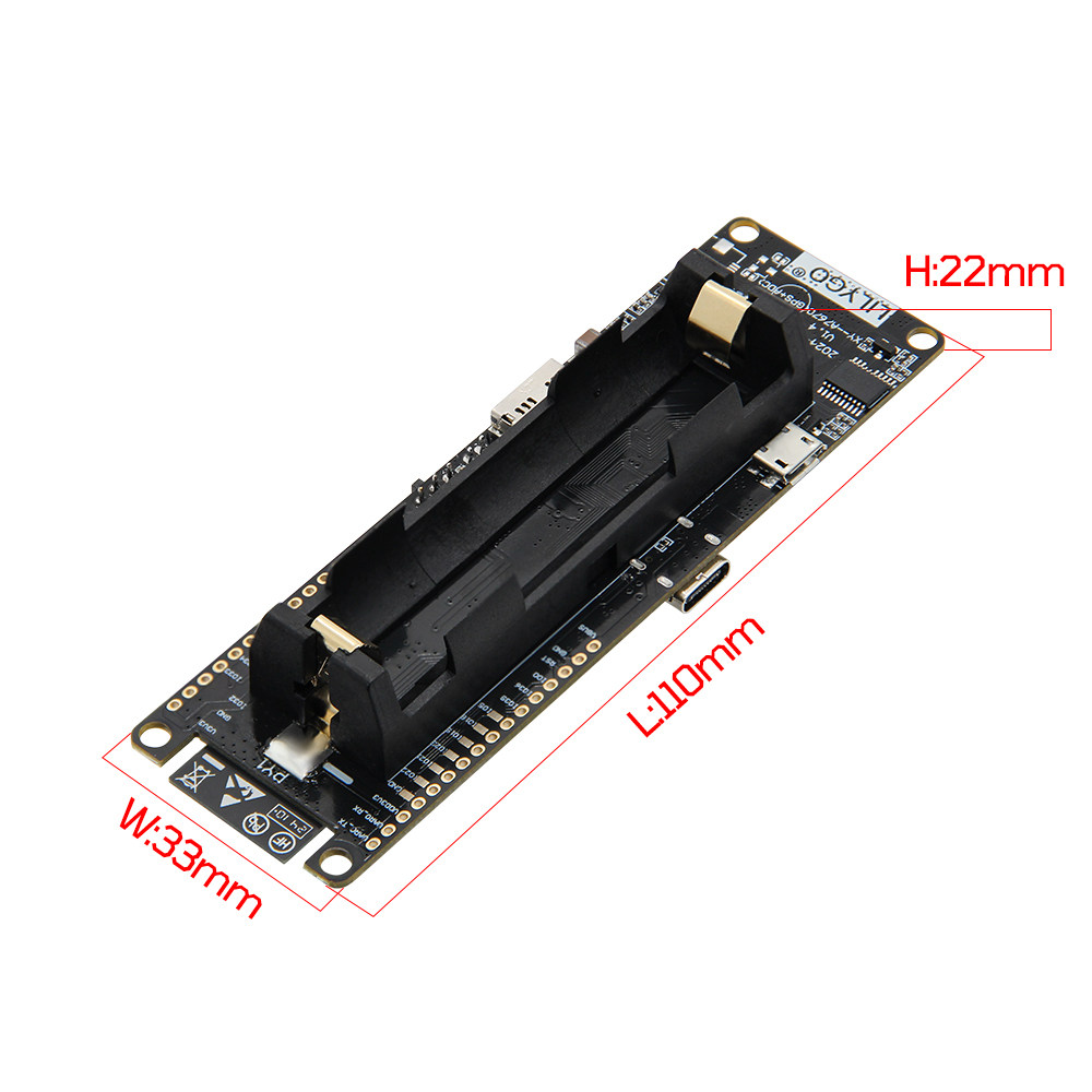 LILYGO T-A7670E ESP32 Geliştir - Esp32 Battery Holder Lipo incelemesi ve fiyatı
