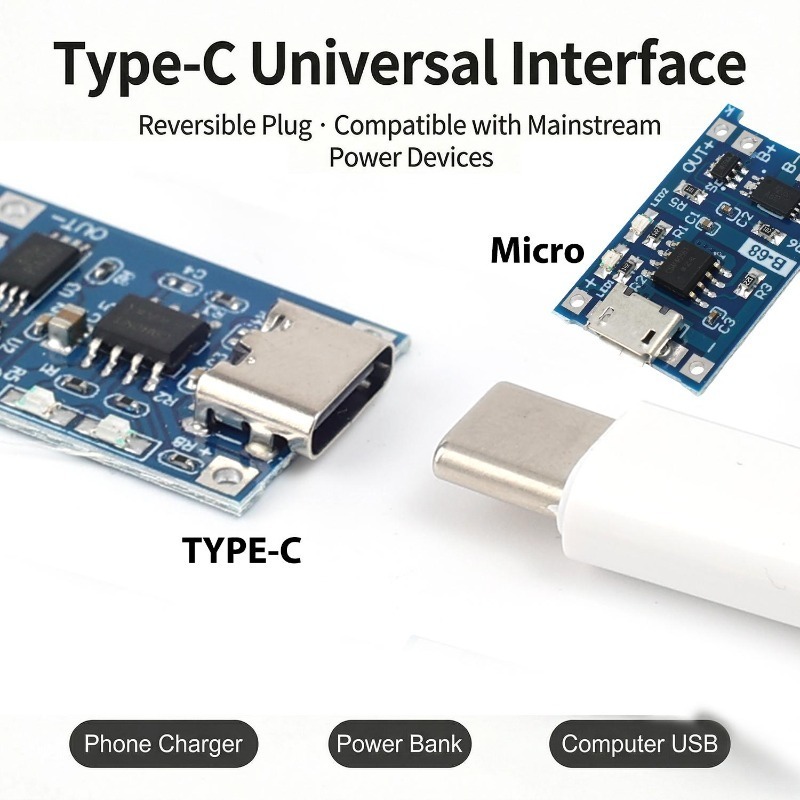 5V 3A Mikro/Tip-c/Mini 18650 T - Tp4056 Module incelemesi ve fiyatı