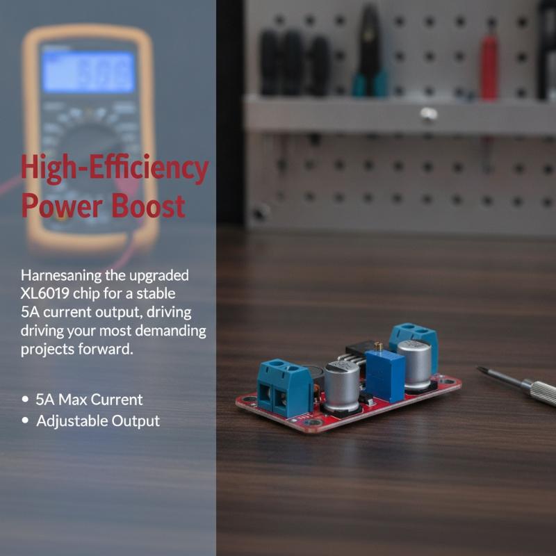 1 Adet XL6019 DC-DC Boost Güç  - Boost Converter incelemesi ve fiyatı