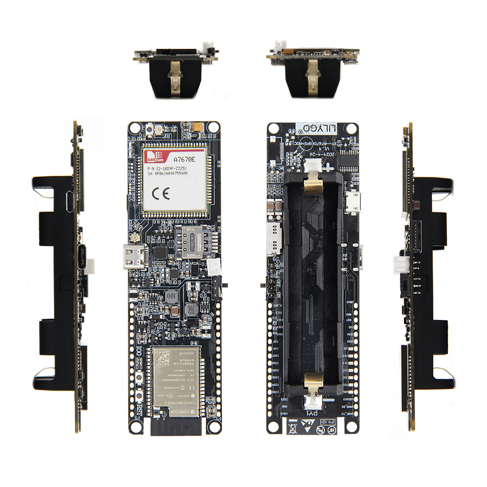 LILYGO T-A7670E ESP32 Modülü,  - Esp32 Battery Holder Lipo incelemesi ve fiyatı
