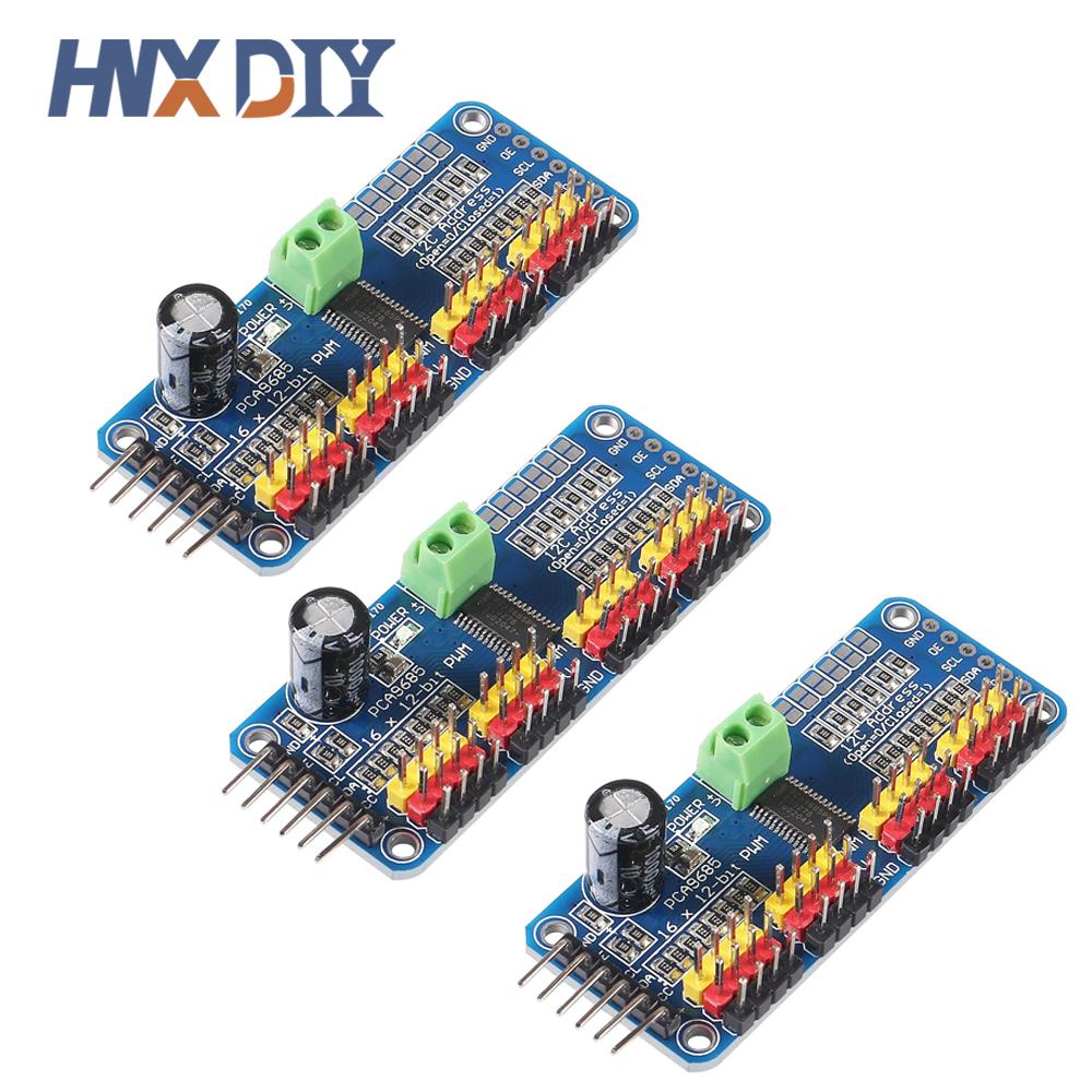 1-5 adet PCA9685 16 kanal 12-b - Breadboard 400 Point incelemesi ve fiyatı